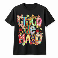Cinco De Mayo Sweatshirt | Colorful Coquette Bow Fiesta Graphic | Soft Cotton Blend | Women's Mexican Holiday Party Gift