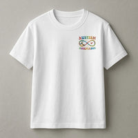 Autism Acceptance T-Shirt | Retro Rainbow Infinity Symbol | Soft Blend Sweatshirt | Neurodiversity Awareness Gift