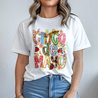 Cinco De Mayo Sweatshirt | Colorful Coquette Bow Fiesta Graphic | Soft Cotton Blend | Women's Mexican Holiday Party Gift