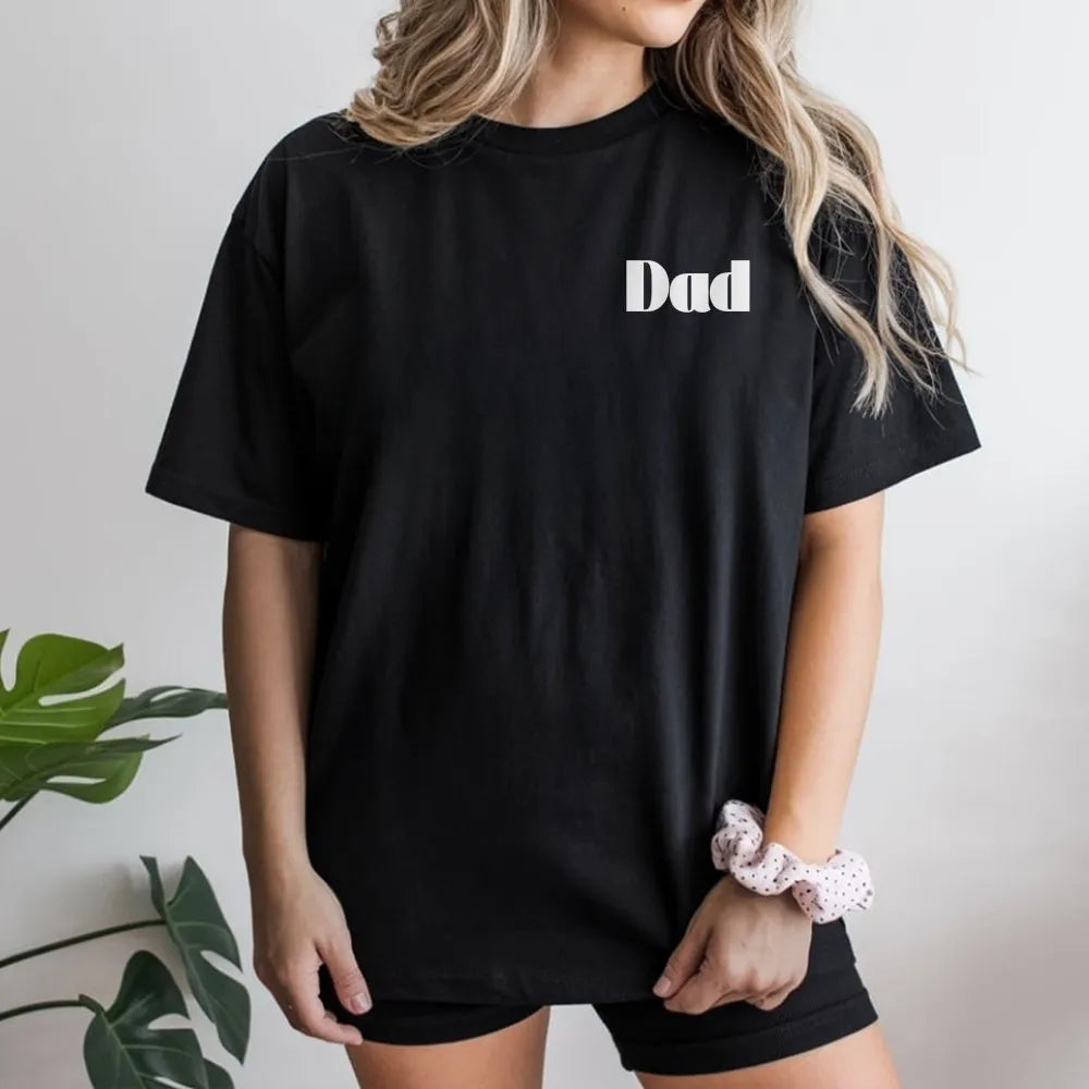 Dad Sweatshirt | Minimalist Chest Graphic | Soft Crewneck Pullover | Gift for New Dad, Father's Day