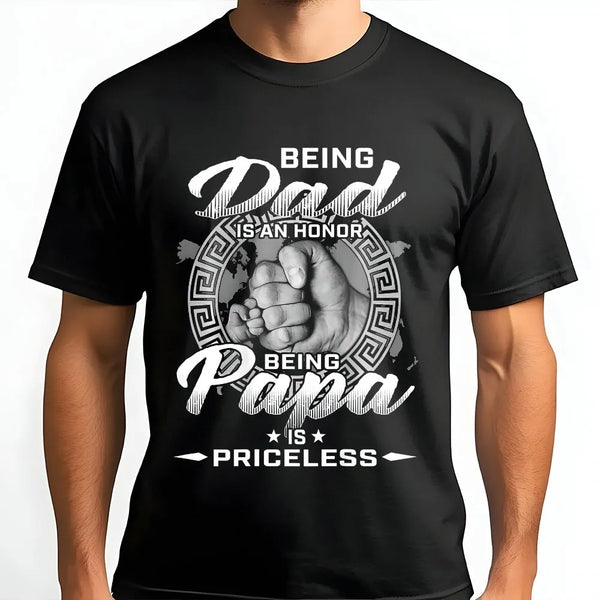 Dad Sweatshirt | Minimalist Chest Graphic | Soft Crewneck Pullover | Gift for New Dad, Father's Day