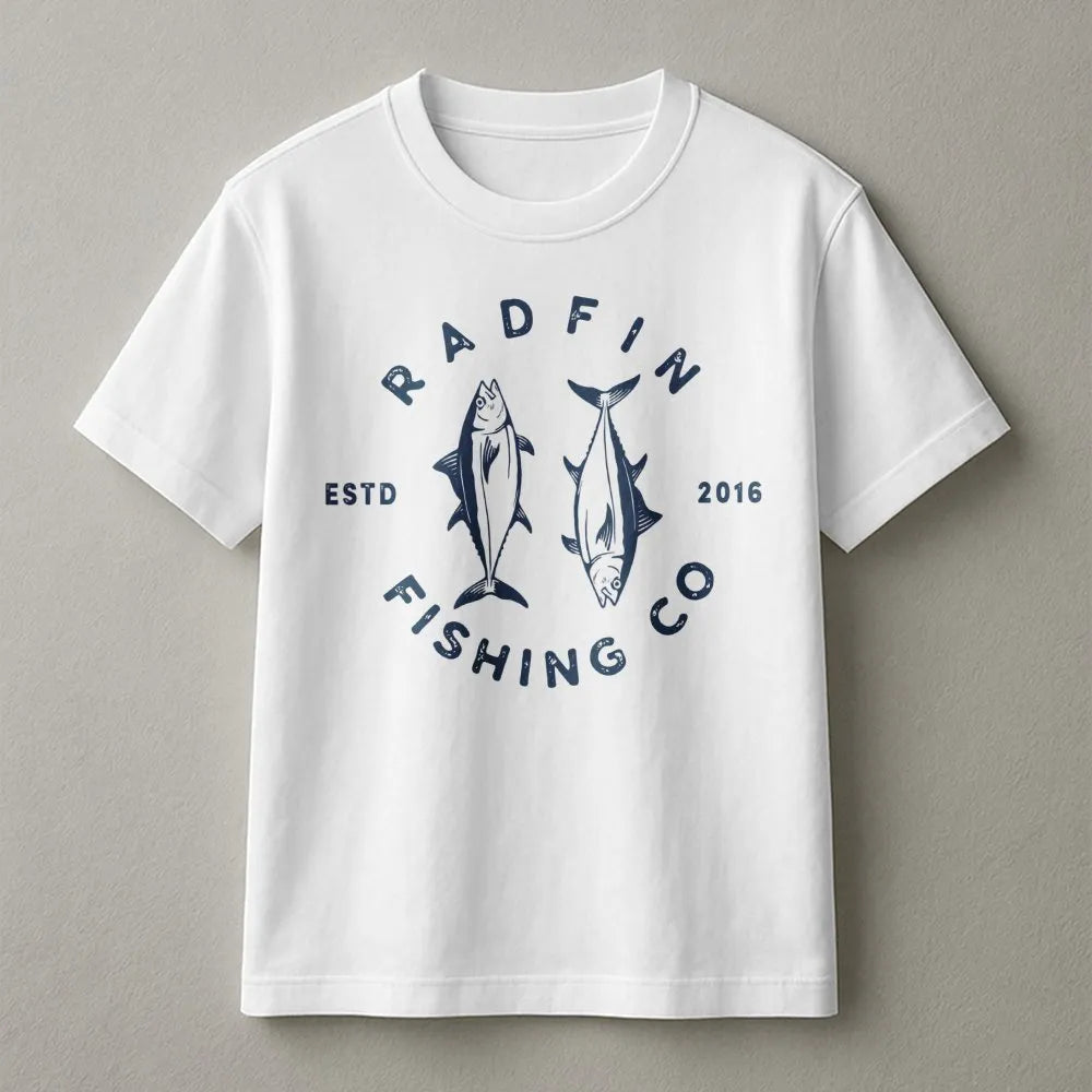 Fishing T-Shirt | Saltwater Tuna Graphic Design | Premium Cotton Tee | Gift for Angler Men and Women