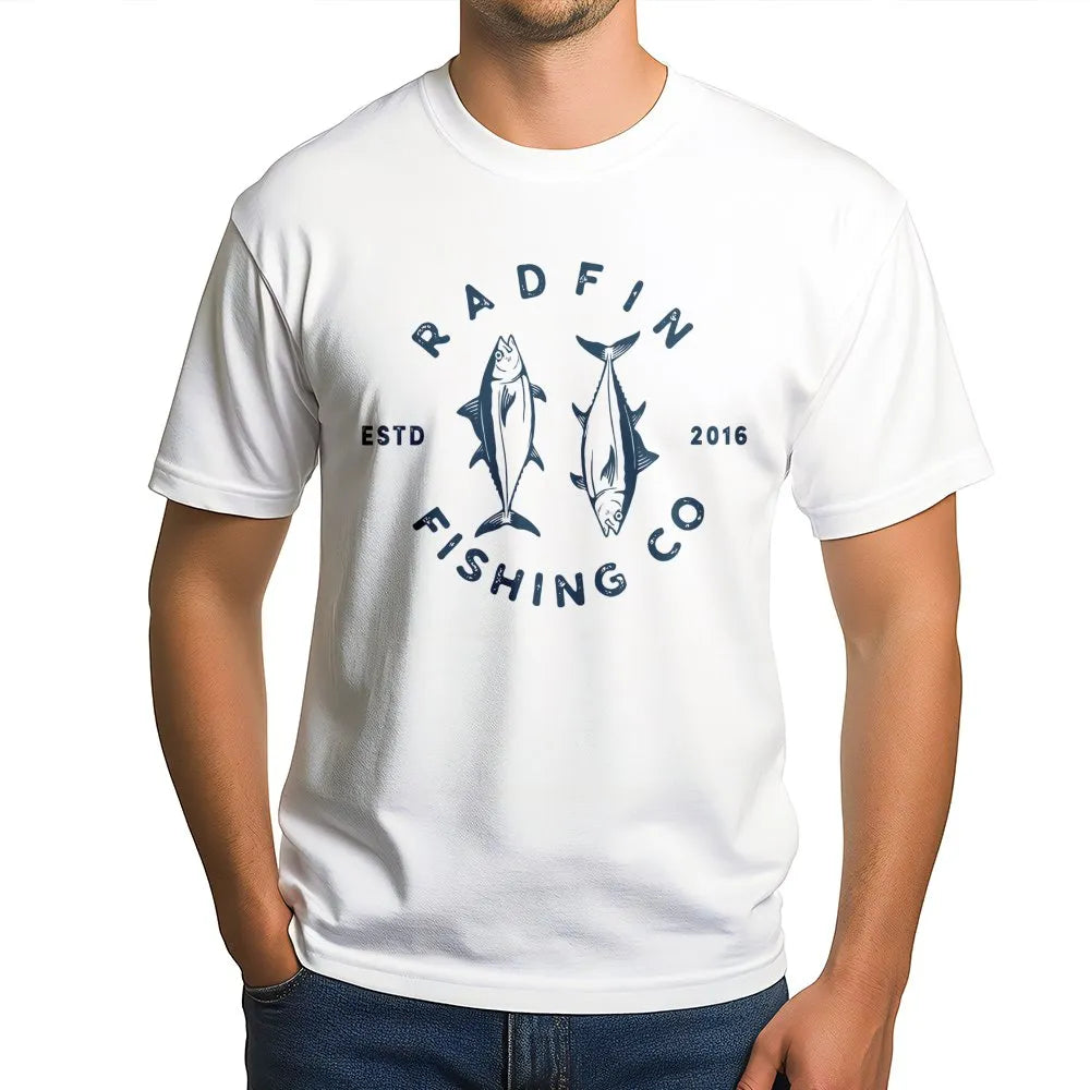 Fishing T-Shirt | Saltwater Tuna Graphic Design | Premium Cotton Tee | Gift for Angler Men and Women