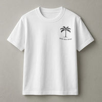 Good Days Ahead Sweatshirt | Minimalist Palm Tree Graphic Crewneck | Soft Cotton Blend | Aesthetic Beach Vacation Gift